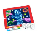 Tableta De Dibujo Con Luz Led Magic Pad 3 Marcadores
