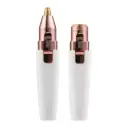 Depilador Bozo Bigote Ceja 2 En 1 Blanco 