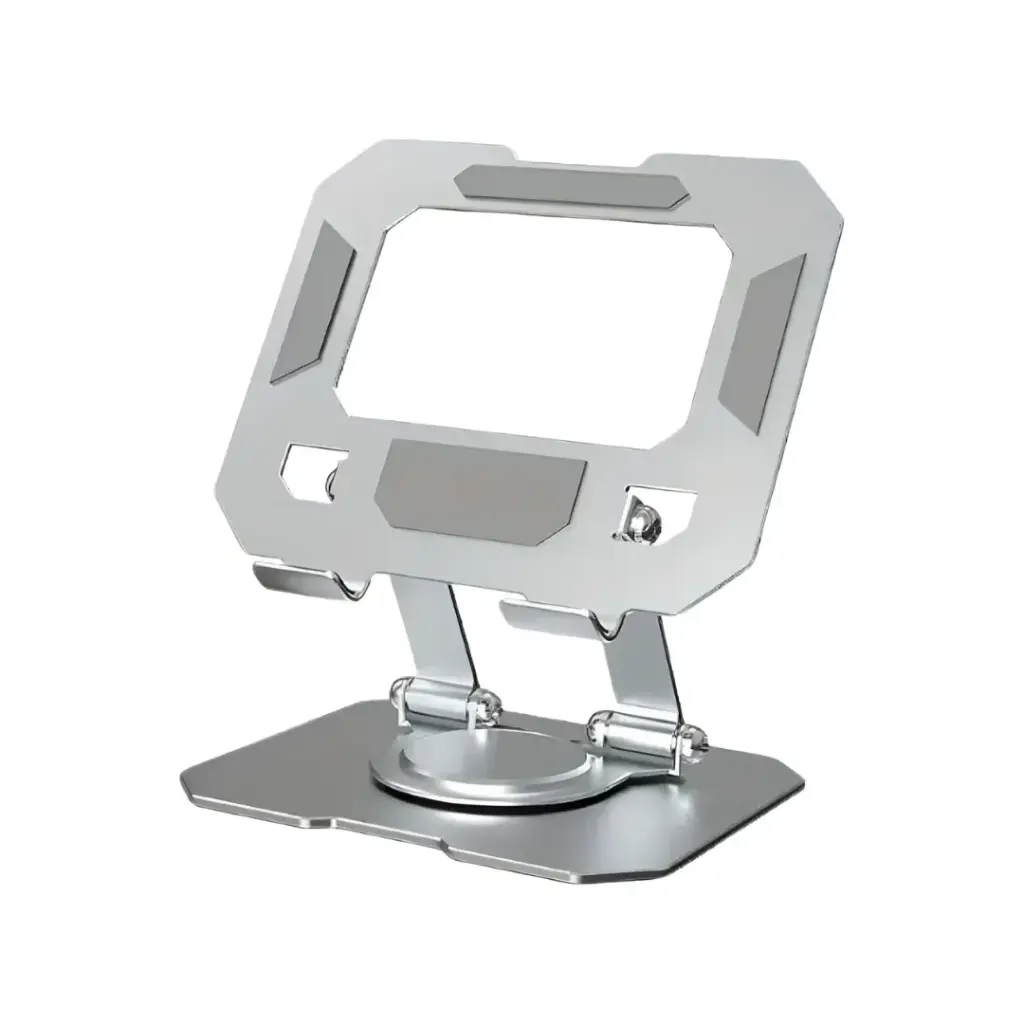 [PKS100907-1] Soporte Metálico Corporativo Plus Tablet/celular 360° (Gris)