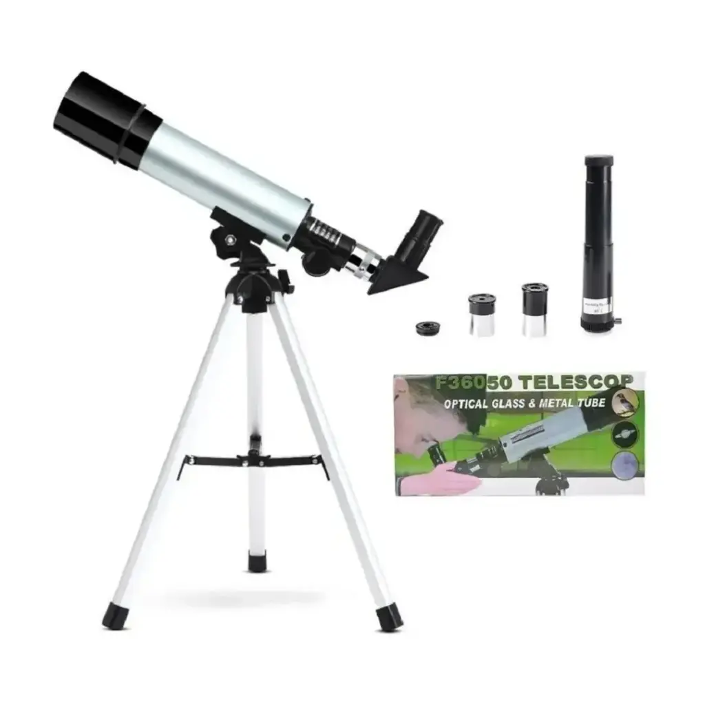[PKS100025] Telescopio Astronómico Monocular Con Trípode F36050 Refracto