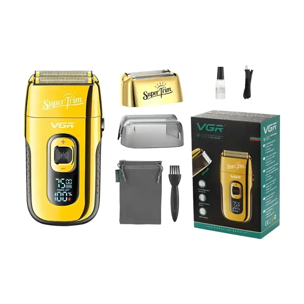 [PKS100263] Maquina Afeitadora Eléctrica Shaver Recargable Vgr V-338