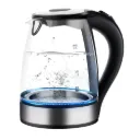 Tetera Eléctrica Hervidor Con Luz Azul Portátil 1.7 Lt