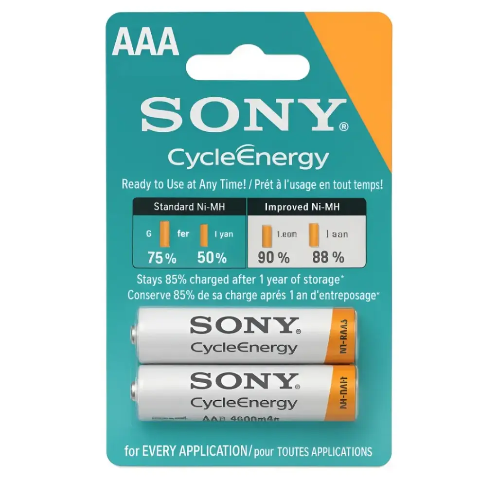 [PKS101048] Baterías Pilas Recargables Aaa Sony X2 4600 Mah