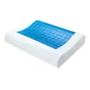 Almohada Ortopédica Para Descansar Cojin Gel Frio Memory Foam Color Blanco