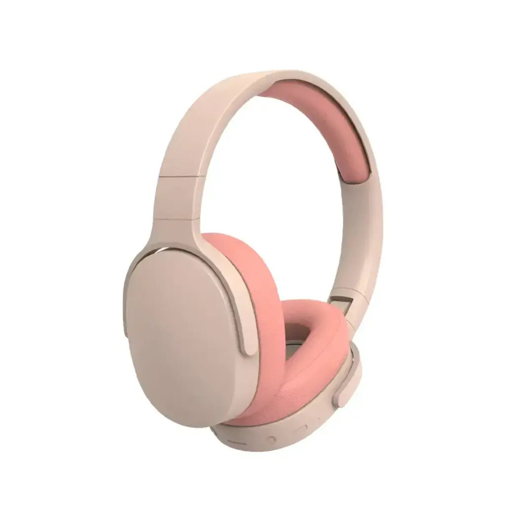 [PKS100002-2] Diadema Audífonos Inalámbricos Bluetooth Diseño On-ear P2961 (Rosado)